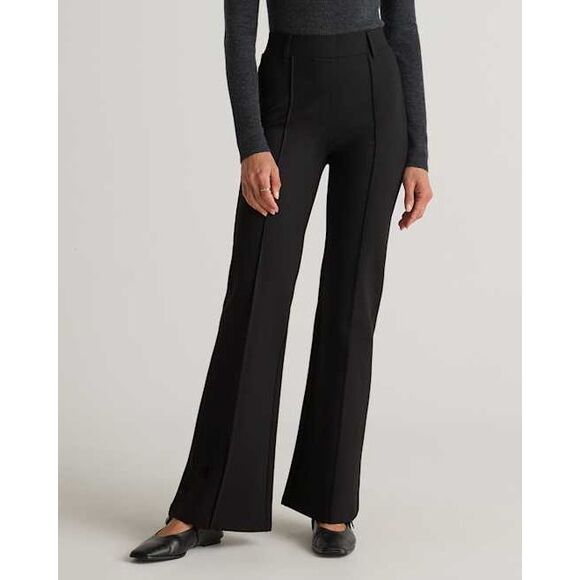 Quince Pants - Quince Black Boot Cut Pants